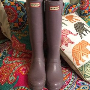 Lavender Hunter Rain boots